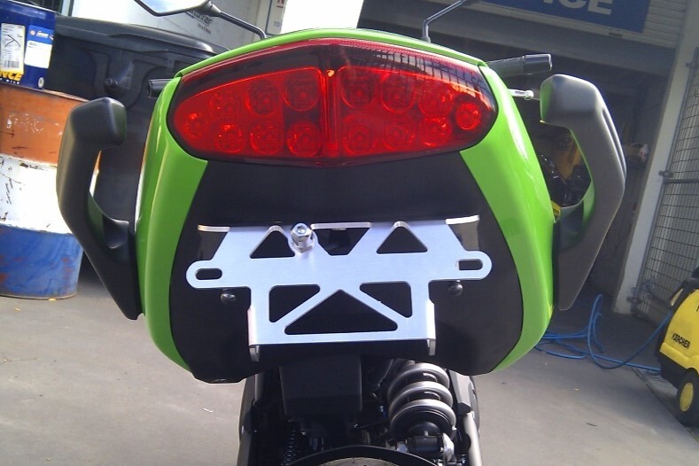 Mustard Bikes Fender Eliminator Tail Tidy For Kawasaki ER-6N & ER-6F (2009-2011)